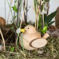 Floristik24 Oiseaux décoratifs oiseaux en bois décoration de table printemps nature 5cm 6pcs