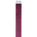 Ruban décoratif en tissu taft brillant 10 mm x 50 m couleur baies pour emballage-cadeau | Floristik24.fr