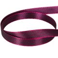 Ruban décoratif en tissu taft brillant 10 mm x 50 m couleur baies pour emballage-cadeau | Floristik24.fr