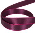 Ruban étroit en taffetas 15 mm 50 m couleur Berry pour décorations créatives | Floristik24.fr