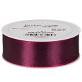 Ruban satin violet brillant 25
