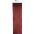 Ruban en tissu satiné pour emballage et décorations, 25 mm x 50 m, rouge | Floristik24.fr