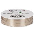 Ruban décoratif en tissu beige