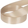 Ruban Satin Beige 25mm x 50m | Floristik24.fr
