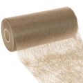 Floristik24 Rouleau de tissu décoratif en non-tissé marron 24 cm x 25 m