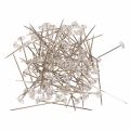 Floristik24 Épingles décoratives transparentes effet diamant Ø6 mm – Lot de 85