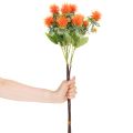 Künstliche fleur de carthame orange 55 cm pour décoration intérieure, lot de 4 | Floristik24.fr