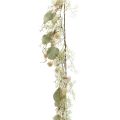 Floristik24 Guirlande de chardon Globe chardon guirlande de décoration végétale artificielle 127cm