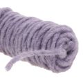 Floristik24 Fil mèche feutre cordon violet clair 55m