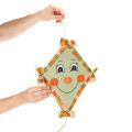 Draches décoratifs en papier avec visage et suspension 40 cm, lot de 2 | Floristik24.fr