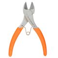 Coupe-fil en métal et poignées orange néon, 17 cm, pour travaux floraux et de bricolage | Floristik24.fr