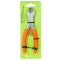 Coupe-fil en métal et poignées orange néon, 17 cm, pour travaux floraux et de bricolage | Floristik24.fr