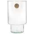 Vase cylindrique en verre transparent 25 cm pour décoration intérieure | Floristik24.fr