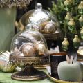 Floristik24 Pendentif décoratif gland, fruits d&#39;automne, décorations d&#39;arbre de Noël avec décor doré H8cm Ø6cm 4pcs