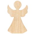 Figure décorative ange en bois naturel 30 cm | Floristik24.fr