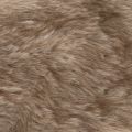 Bande en fausse fourrure pour décoration et bricolage 15x180cm marron 2 pièces | Floristik24.fr