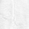 Floristik24 Ruban de fourrure décoratif blanc 10x200cm