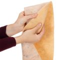 Ruban de feutrine, dessous de plat bicolore en feutrine de laine, orange/multicolore, 15 cm x 5 m | Floristik24.fr