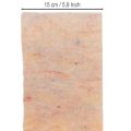 Ruban de feutrine, dessous de plat bicolore en feutrine de laine, orange/multicolore, 15 cm x 5 m | Floristik24.fr