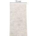 Bande de feutre 100 % laine, blanc et gris, 7,5 cm x 5 m, pour pots et décoration | Floristik24.fr