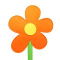 Floristik24 Feutre fleur orange 87cm
