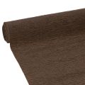 Floristik24 Rouleau de Papier Crêpon Marron 50x250 cm pour Décoration Florale