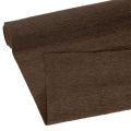 Rouleau de Papier Crêpon Marron 50x250 cm pour Décoration Florale | Floristik24.fr