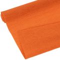 Rouleau de papier crêpon orange pour décoration florale 50x250 cm | Floristik24.fr