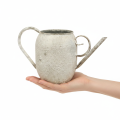 Pot de fleurs/arrosoir vintage en métal, décoration de jardin ancienne, 32 x 10,5 x 18 cm | Floristik24.fr