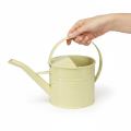 Arrosoir décoratif en métal, vert et jaune, petit modèle, 28 x 13 x 17 cm, 1,25 l, style vintage, décoration de balcon | Floristik24.fr