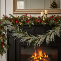 Guirlande artificielle avec pommes de pin et branches de pin 185 cm | Floristik24.fr