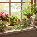 Branche de Fougère Artificielle 118 cm pour Décoration Intérieure et Extérieure | Floristik24.fr