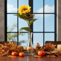 Tournesols artificiels avec feuilles réalistes, 58 cm, lot de 3 | Floristik24.fr