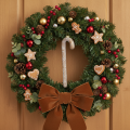 Ornement en verre en forme de canne à sucre, décoration de sapin de Noël nostalgique, 22 cm | Floristik24.fr