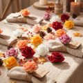Roses en mousse Ø4,5 cm avec tige, 6 couleurs assorties, lot de 36 | Floristik24.fr