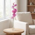 Orchidée Phalaenopsis artificielle 6 fleurs violet 70 cm | Floristik24.fr