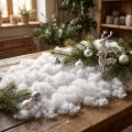 Deko Neige Artificielle Fluffy 40g x 3 | Floristik24.fr