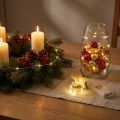 Lumières LED avec boîtier à piles pour intérieur, blanc chaud, 10 LEDs, 1 mètre | Floristik24.fr