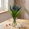 Bouquet de Muscaris Artificiels Bleus - 15 Tiges - 28 à 30 cm | Floristik24.fr