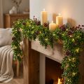 Guirlande Artificielle Buis Vert 180 cm | Floristik24.fr