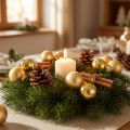 Boules de Noël en Verre Dorées 2,5 cm - Lot de 22 | Floristik24.fr