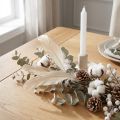 Plumes décoratives naturelles teintes couleur champagne 20 g | Floristik24.fr