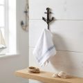 Patère murale décorative métal motif ancre style marin 6,5x5x13 cm | Floristik24.fr