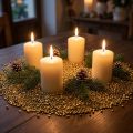 Granulés décoratifs or jaune pierres décoratives jaunes 2mm - 3mm 2kg | Floristik24.fr