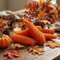 Luffa Naturelle Orange 20 Pièces - Matériau Décoratif | Floristik24.fr