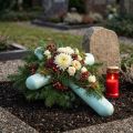 Croix en Styropor Mint Vert 50 cm x 34 cm - Lot de 2 | Floristik24.fr
