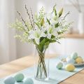 Lys de Pâques artificiel blanc 86 cm | Floristik24.fr