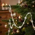 Guirlande de perles transparentes 2,7 m - Lot de 2 | Floristik24.fr