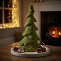 Sapin de Noël artificiel floqué vert 45 cm | Floristik24.fr