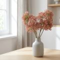 Branche artificielle de fleurs de sureau rose 52 cm – Lot de 4 | Floristik24.fr